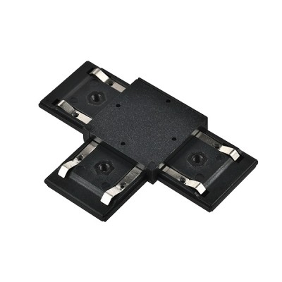 T-Connector for Ultra Slim Magnetic Track Rails 48V 93USTC/BL